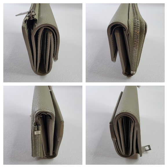 LOUIS VUITTON LV Aerogram Pilot Leather Trifold Wallet - Picture 12 of 14